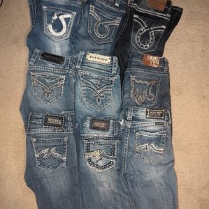 NEW and LIKE NEW Big Star, Rock Revival, and Miss Me Jeans
